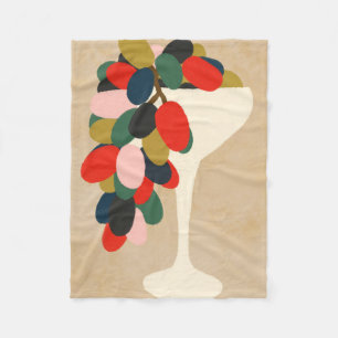 Grape Array Fleece Blanket