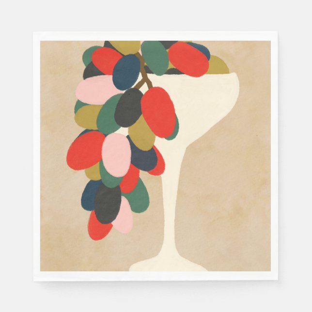 Grape Array Napkins (Front)