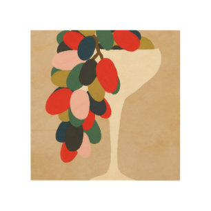 Grape Array Wood Wall Art