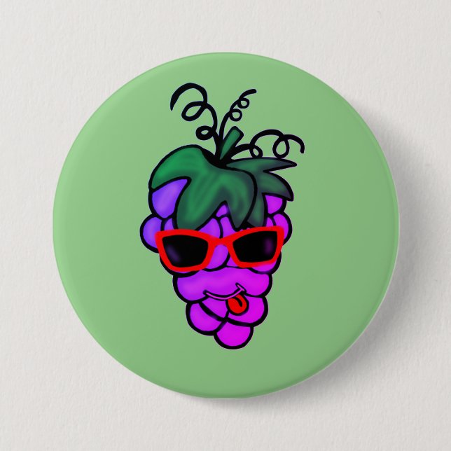 grape button (Front)