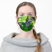 grape clusters face  mask (Worn)