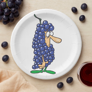 Grape Costume Paper Plates