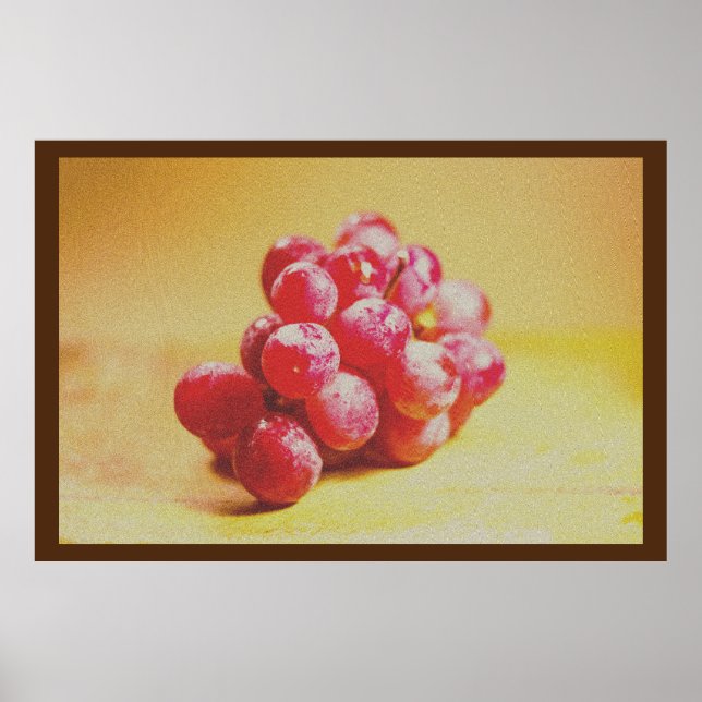 "Grape" Cute Photo. Buy Now Poster (Front)