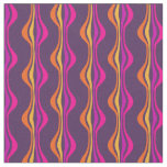 Grape Expectations Groovy Purple Disco Patterned Fabric