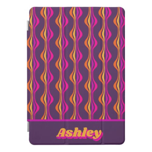 Grape Expectations Groovy Purple Disco Patterned iPad Pro Cover