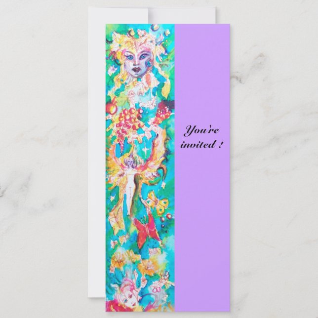 GRAPE FAIRY TALE 5 INVITATION (Front)