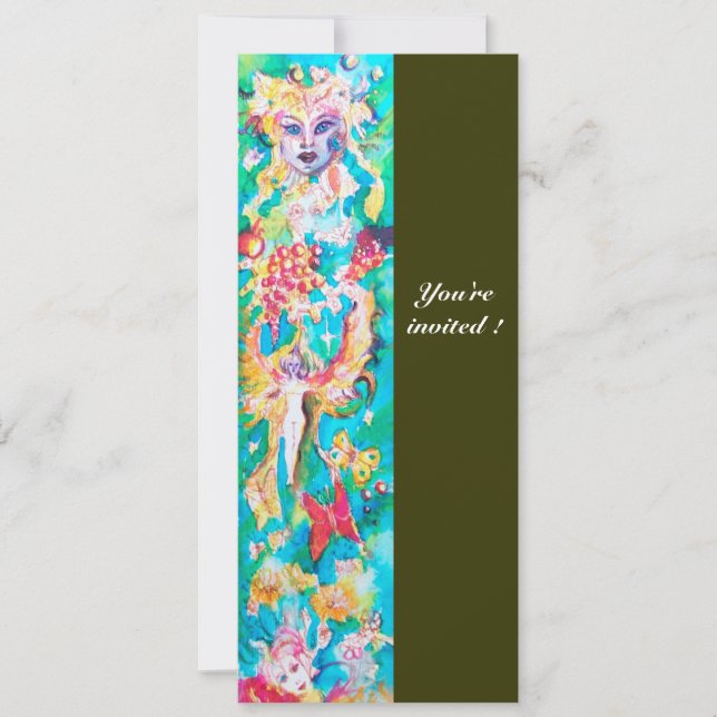 GRAPE FAIRY TALE 5 INVITATION (Front)