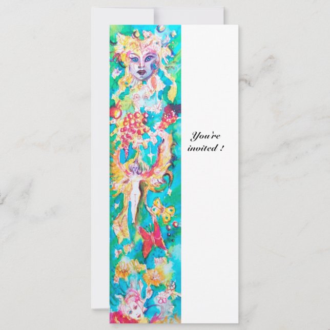 GRAPE FAIRY TALE 9a Invitation (Front)