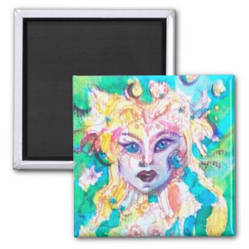Grape Fairy Tale Fantasy Watercolor Magnet by AiLartworks at Zazzle