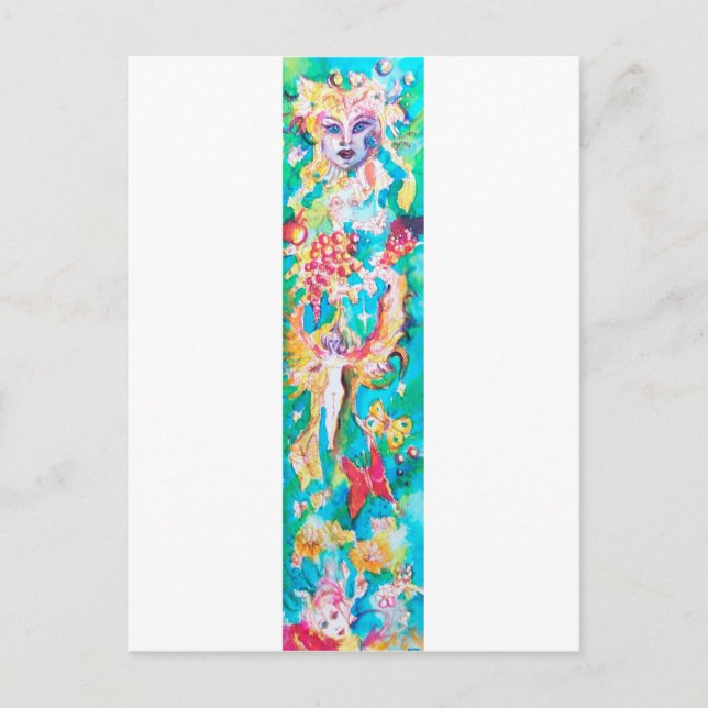 GRAPE FAIRY TALE POSTCARD (Front)