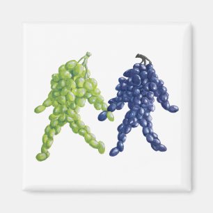 Grape Friends Magnet