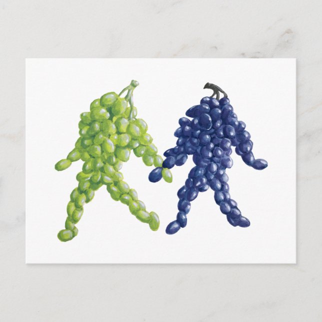 Grape Friends Postcard (Front)