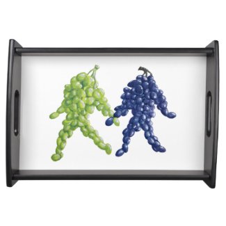 Grape Friends Serving Tray
