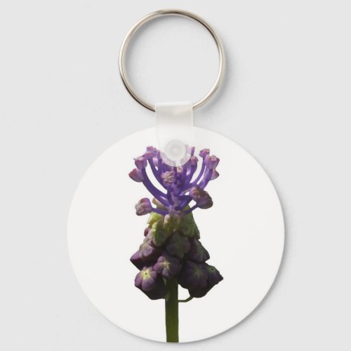 Grape Hyacinth Keychain