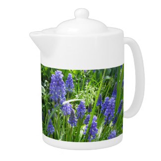 Grape Hyacinth Teapot