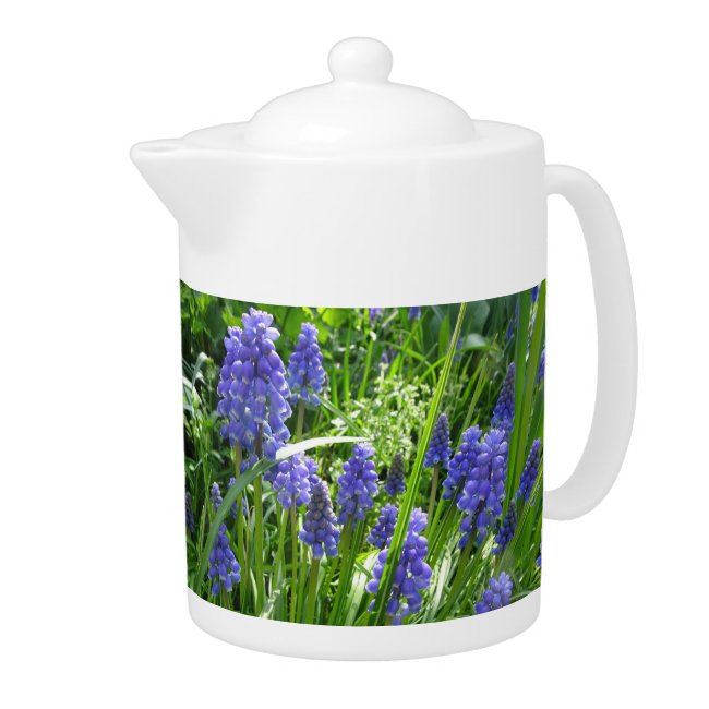 Grape Hyacinth Teapot