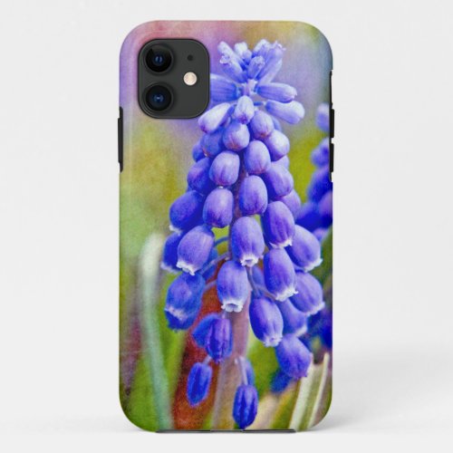 Grape Hyacinths iPhone 11 Case