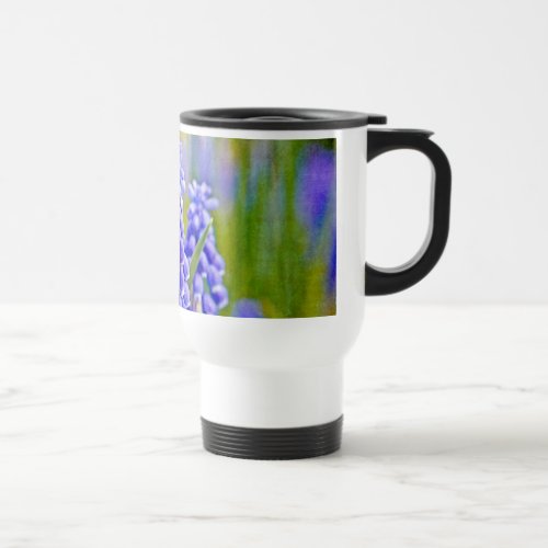 Grape Hyacinths Travel Mug