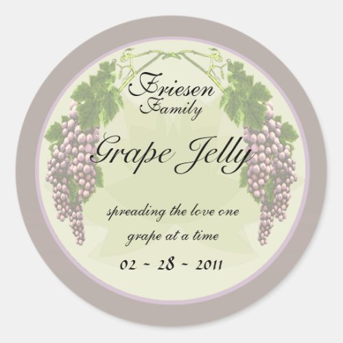 Grape Jelly labels