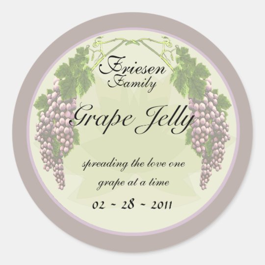 Grape Jelly labels
