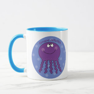 Grape Jellyfish Mug