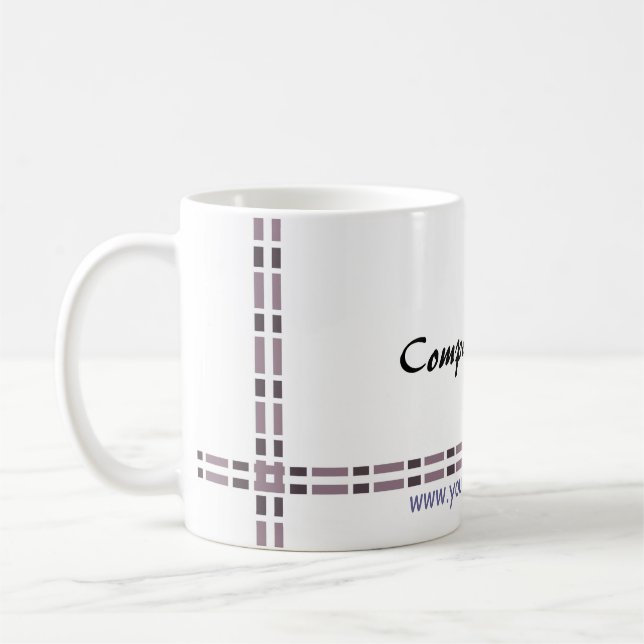 Grape Link Office Design Coffee Mug (Left)
