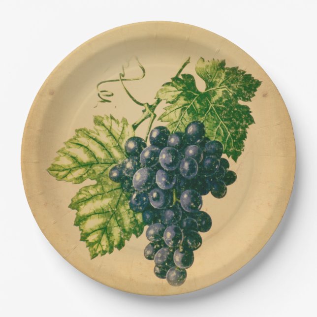 Grape Paper Plates (Front)