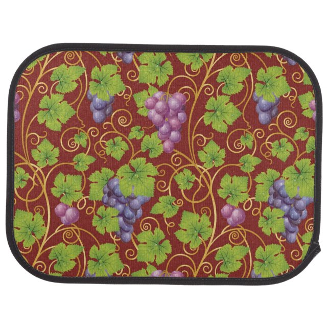 Grape Pattern Car Mat (Rear)