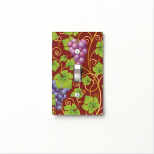 Grape Pattern Light Switch Cover