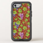 Grape Pattern OtterBox Defender iPhone SE/8/7 Case