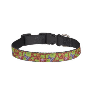 Grape Pattern Pet Collar