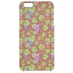 Grape Pattern Clear iPhone 6 Plus Case