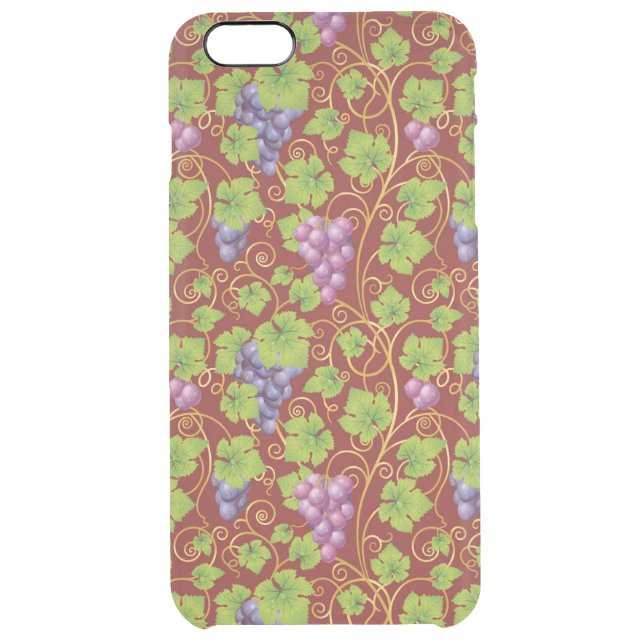 Grape Pattern Uncommon iPhone Case (Back)