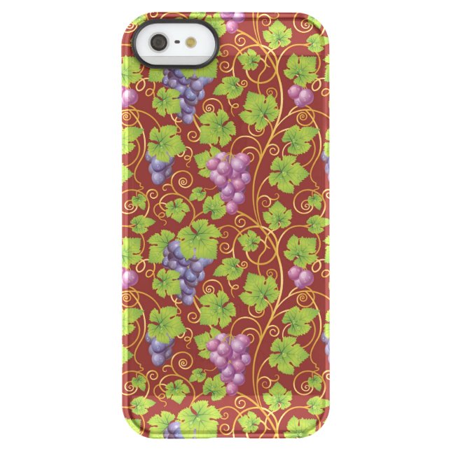 Grape Pattern Uncommon iPhone Case (Back)