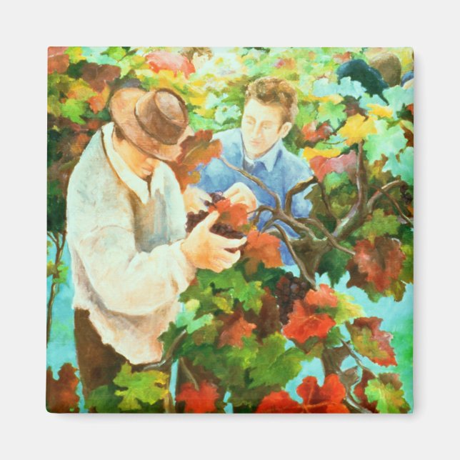 Grape Pickers 1996 Magnet (Front)