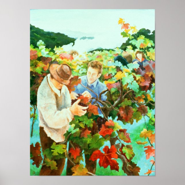 Grape Pickers 1996 Poster (Front)