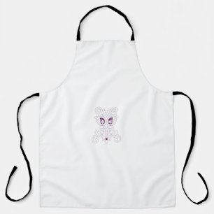 Grape Purple, Grape, Honey Flower decorative Apron