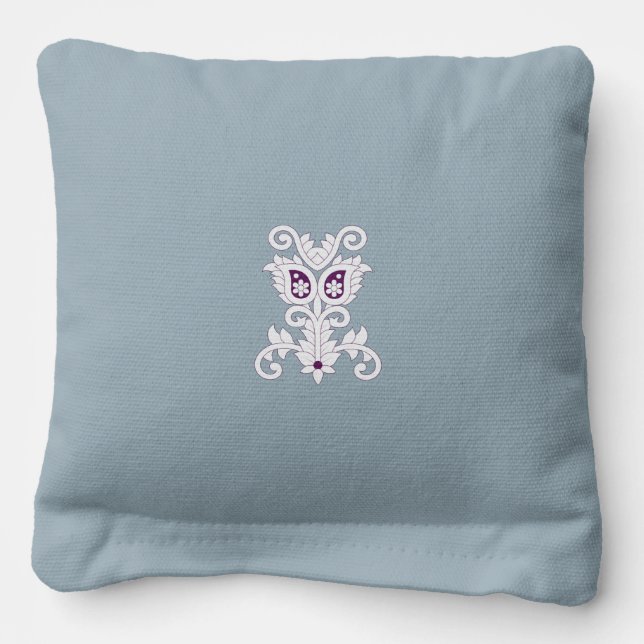 Grape Purple, Grape, Honey Flower decorative Cornhole Bags (Front)