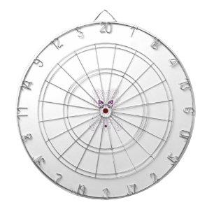 Grape Purple, Grape, Honey Flower decorative Dart Board