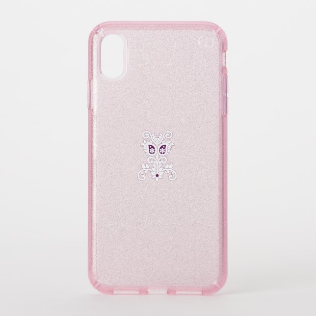 Grape Purple, Grape, Honey Flower decorative Speck iPhone XS Max Case (Front)