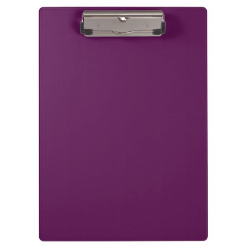 Grape purple solid color  clipboard
