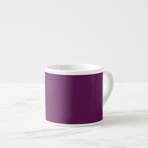  Grape purple solid color  Espresso Cup