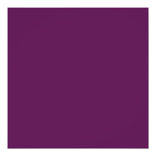 Grape purple solid color  photo print