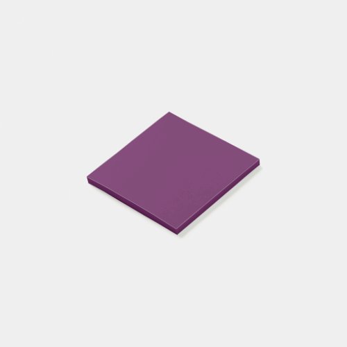 Grape purple solid color  post_it notes