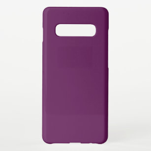Grape purple (solid color)  samsung galaxy s10+ case
