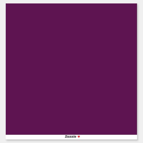 Grape purple solid color  sticker