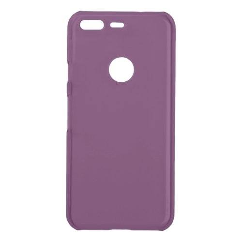 Grape purple solid color  uncommon google pixel case