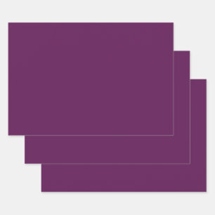 Grape purple (solid color)  wrapping paper sheets