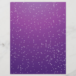 Grape Soda with Tiny Bubbles Background Art Flyer