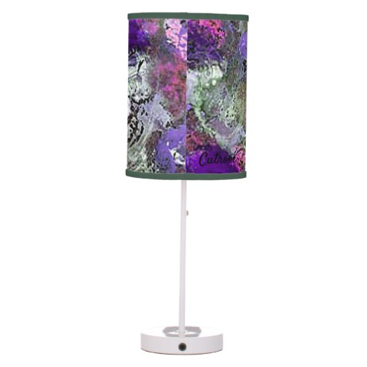 Grape Splats Table Lamp (Back)